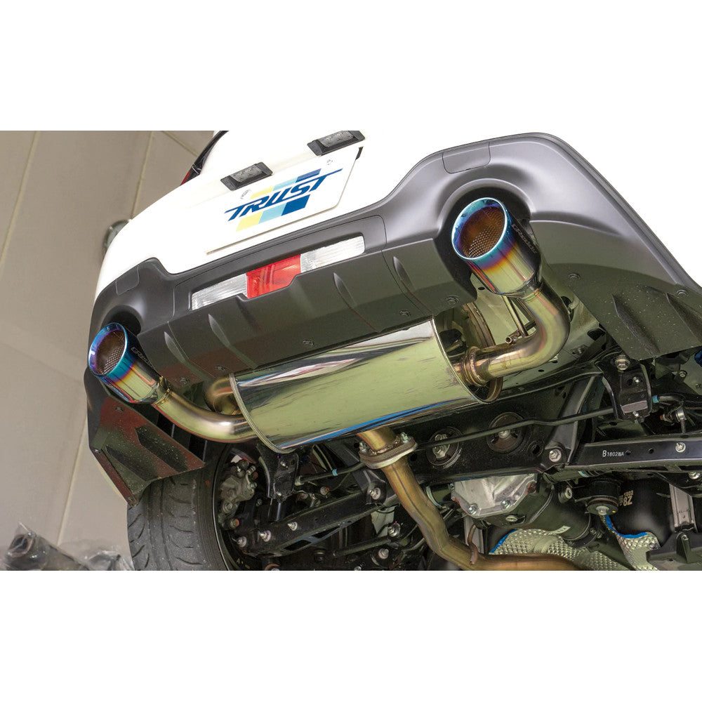 GReddy Compert Sports GTS centrale silenziato per Toyota GR86 & Subaru BRZ (2021+)