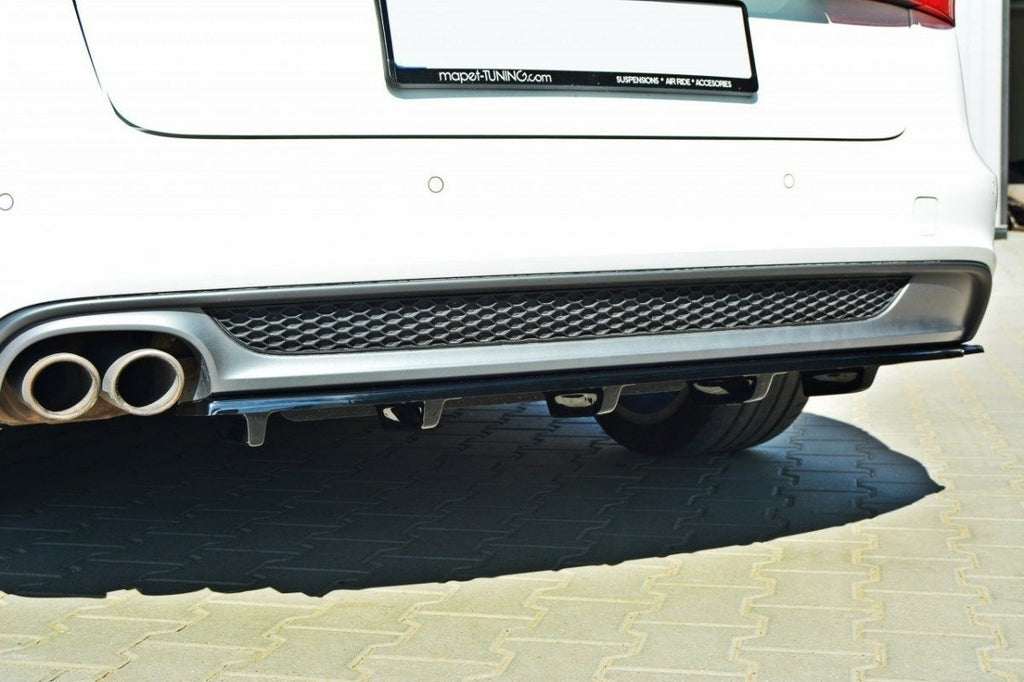 Splitter posteriore centrale AUDI A6 C7 S-LINE AVANT