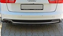 Load image into Gallery viewer, Splitter posteriore centrale AUDI A6 C7 S-LINE AVANT