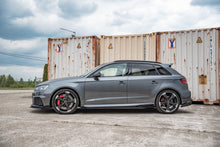 Carica l&#39;immagine nel visualizzatore di Gallery, Diffusori Sotto Minigonne Racing Durability + Flap Audi RS3 8V Sportback