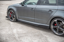 Carica l&#39;immagine nel visualizzatore di Gallery, Diffusori Sotto Minigonne Racing Durability + Flap Audi RS3 8V Sportback