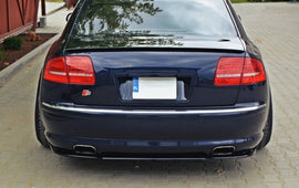 Splitter Posteriore Centrale con Barre Verticali Audi A8 W12 D3 (2002-2009)