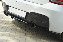 Carica l&#39;immagine nel visualizzatore di Gallery, Splitter posteriore centrale BMW Serie 1 F20/F21 M-Power (con barre verticali)