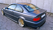 Carica l&#39;immagine nel visualizzatore di Gallery, Splitter posteriore centrale BMW Serie 3 E46 MPACK COUPE (con barre verticali)