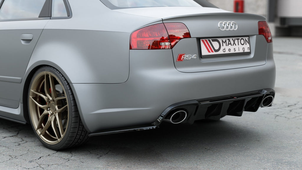 Splitter Laterali Posteriori V.2 Audi RS4 Sedan B7