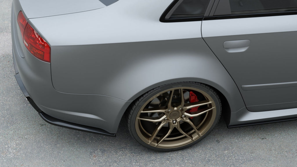 Splitter Laterali Posteriori V.2 Audi RS4 Sedan B7