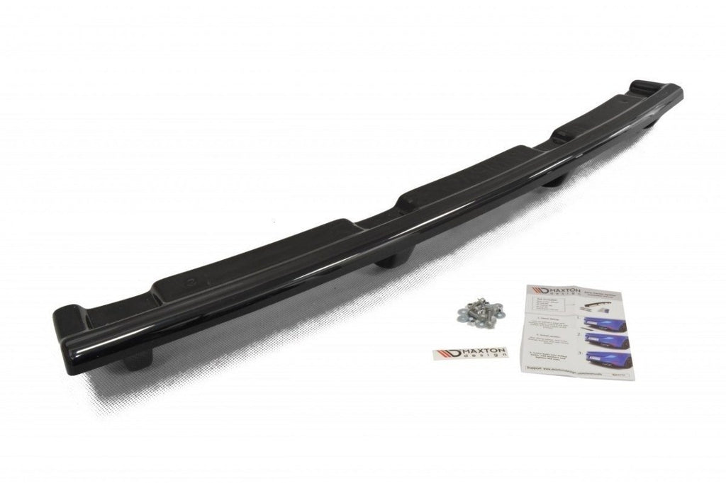 Splitter posteriore centrale per BMW Serie 4 F32 M-PACK (con barre verticali)