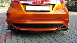 Splitter posteriore centrale HONDA CIVIC FN FK MK8 TYPE S/R (senza barre verticali)