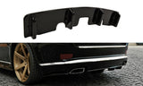 Splitter posteriore centrale Jeep Grand Cherokee WK2 Summit FACELIFT (con barre verticali)