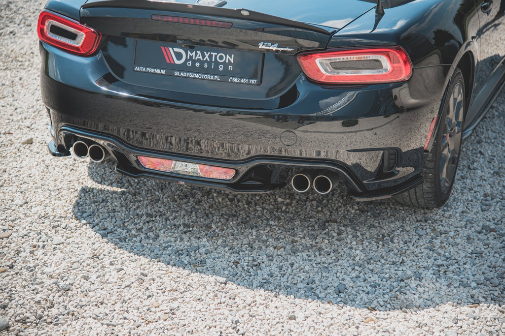 Splitter posteriore centrale Fiat 124 Spider Abarth