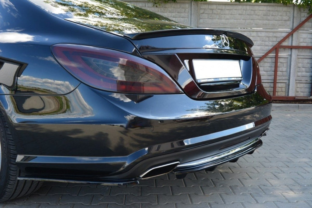 Splitter posteriore centrale MERCEDES CLS C218 (con barre verticali) AMG LINE