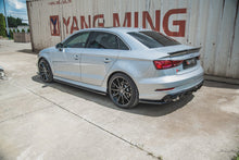 Carica l&#39;immagine nel visualizzatore di Gallery, Diffusori Sotto Minigonne V.2 Audi S3 / A3 S-Line Sedan 8V Facelift