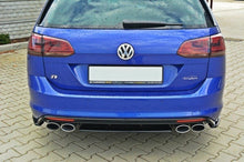 Load image into Gallery viewer, Splitter posteriore centrale VW GOLF MK7 R Station Wagon (senza a vertical bar)