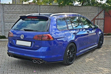 Load image into Gallery viewer, Splitter posteriore centrale VW GOLF MK7 R Station Wagon (senza a vertical bar)