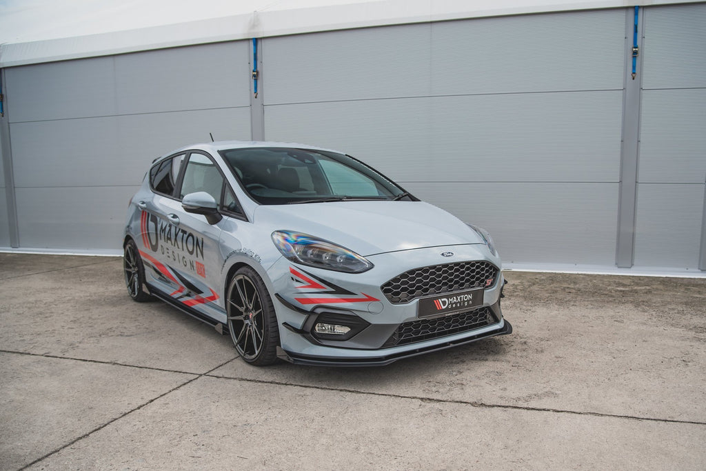 Lip Anteriore Racing Durability + Flap Ford Fiesta Mk8 ST / ST-Line