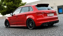 Carica l&#39;immagine nel visualizzatore di Gallery, Splitter Laterali Posteriori Audi S3 / A3 S-Line 8V Hatchback / Sportback