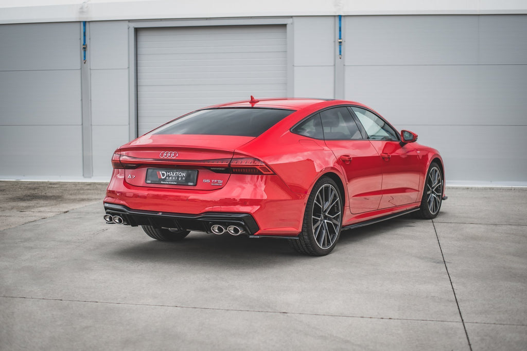 Diffusore posteriore + finali di scarico Audi A7 C8 S-Line