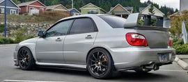 Subaru Impreza STi 03-07 estensioni minigonne laterali e lip posteriori