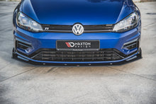 Carica l&#39;immagine nel visualizzatore di Gallery, Lip Anteriore Racing Durability V.2 VW GOLF MK7.5 R / R-Line Facelift