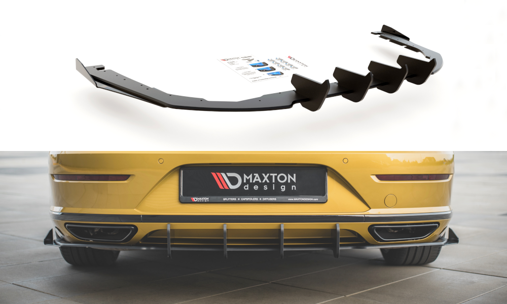 Diffusore posteriore Racing Durability + Flap Volkswagen Arteon R-Line