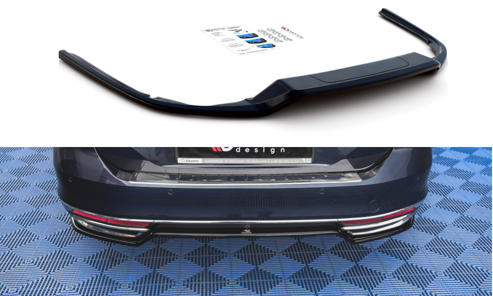 Splitter posteriore centrale Volkswagen Passat B8