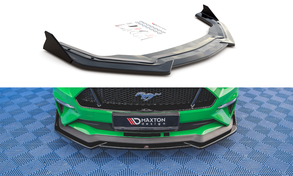 Lip Anteriore V.1 + Flap Ford Mustang GT Mk6 Facelift