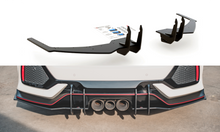 Carica l'immagine nel visualizzatore di Gallery, Diffusore posteriore Racing Durability V.2 Honda Civic X FK8 Type R