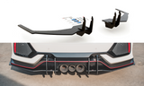 Diffusore posteriore Racing Durability V.2 Honda Civic X FK8 Type R