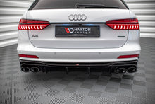 Load image into Gallery viewer, Diffusore posteriore + finali di scarico Audi S6 / A6 S-Line C8