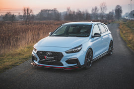 Lip Anteriore V.6 + Flap Hyundai I30 N Mk3 Hatchback/Fastback