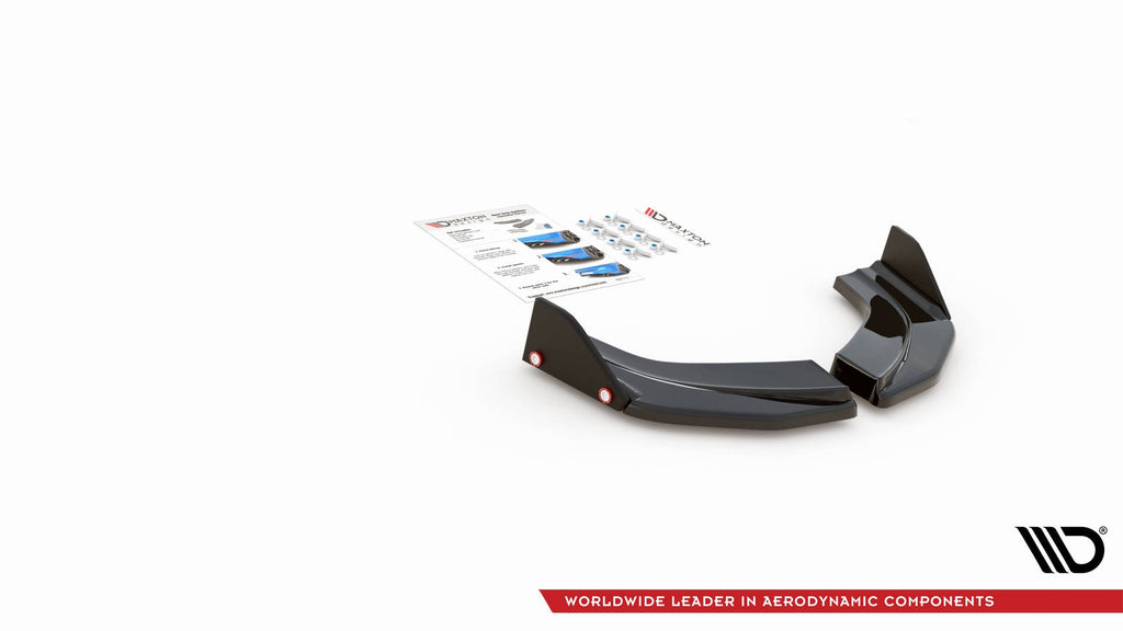 Splitter Laterali Posteriori V.6 + Flap Hyundai I30 N Mk3 Hatchback