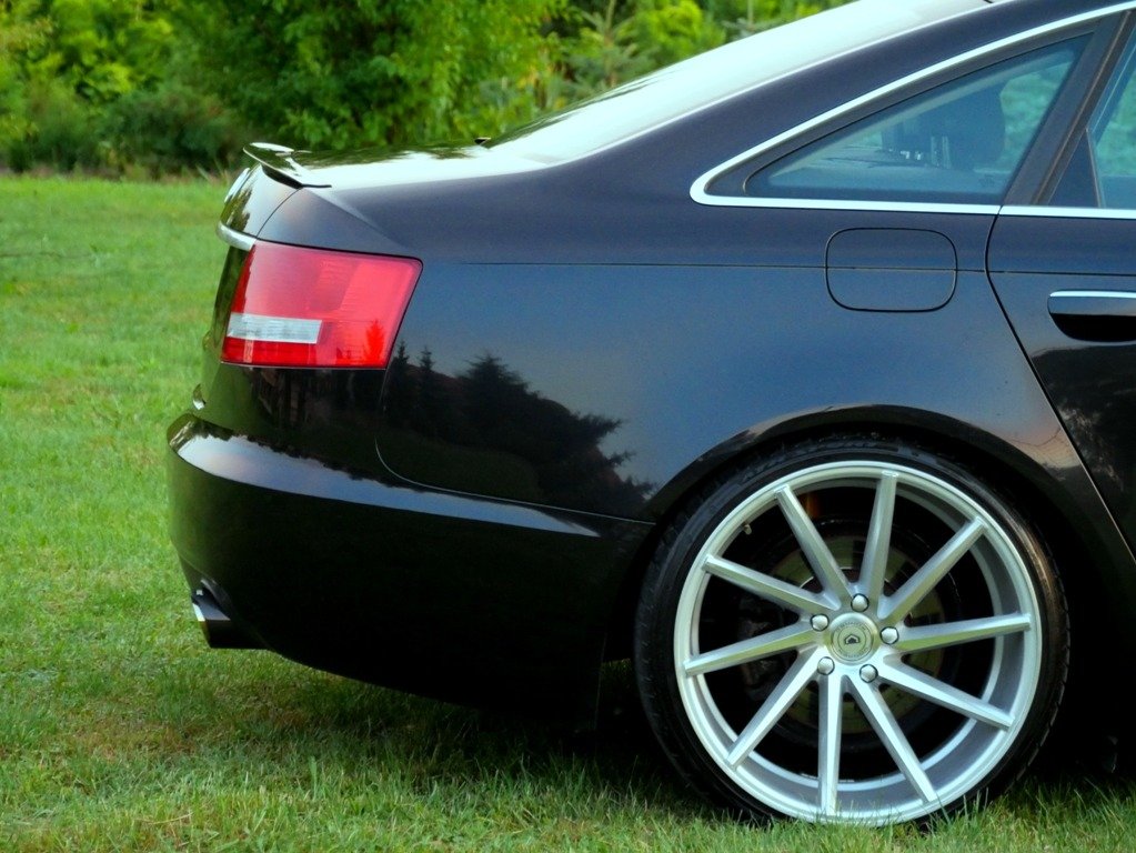 Estensione spoiler posteriore Audi A6 S-line C6 Sedan