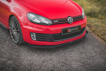 Carica l&#39;immagine nel visualizzatore di Gallery, Lip Anteriore Racing Durability V.3 + Flap Volkswagen Golf GTI Mk6