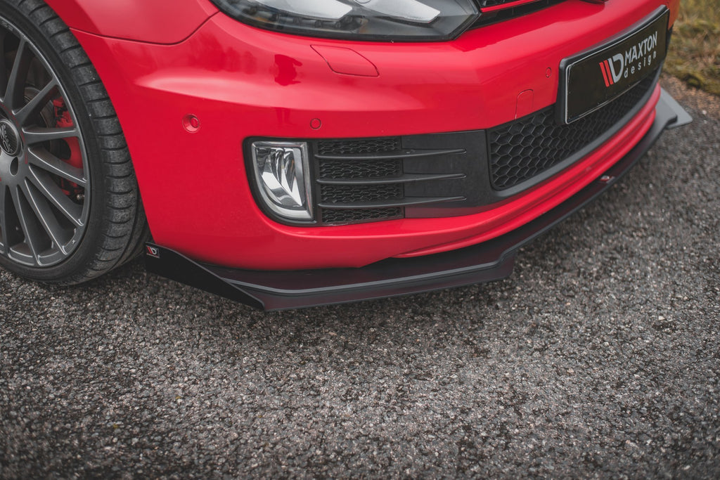 Lip Anteriore Racing Durability V.3 + Flap Volkswagen Golf GTI Mk6