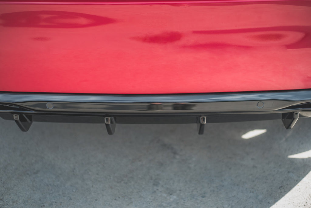 Diffusore posteriore + finali di scarico Peugeot 308 GT Mk2 Facelift