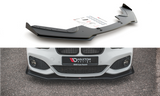 Lip Anteriore Racing Durability V.3 + Flap per BMW Serie 1 F20 M-Pack Facelift / M140i