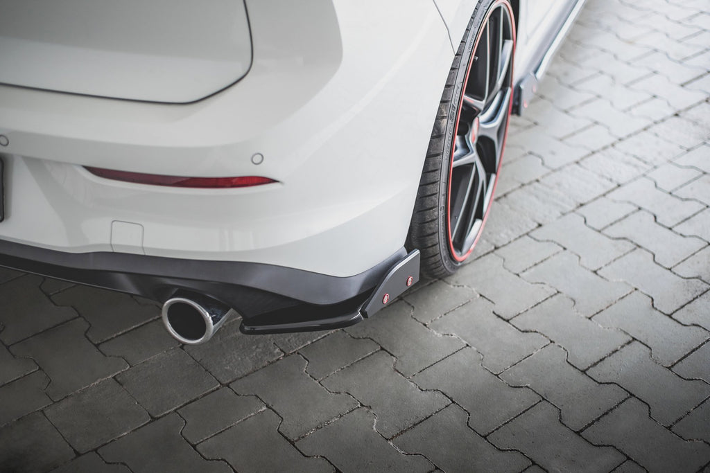 Splitter Laterali Posteriori V.2 + Flap Volkswagen Golf 8 GTI