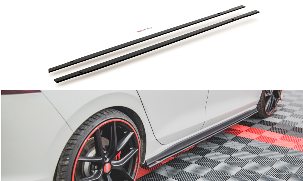 Diffusori Sotto Minigonne Racing Durability Volkswagen Golf 8 GTI / GTI Clubsport