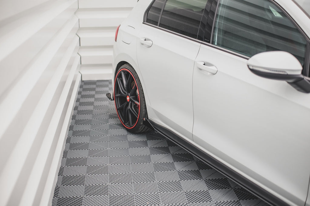 Diffusori Sotto Minigonne Racing Durability + Flap Volkswagen Golf 8 GTI / GTI Clubsport