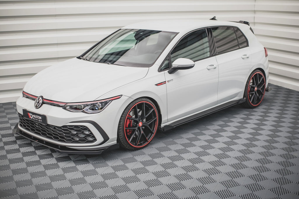 Diffusori Sotto Minigonne Racing Durability + Flap Volkswagen Golf 8 GTI / GTI Clubsport