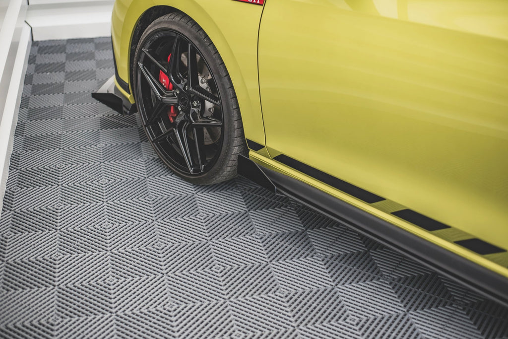 Diffusori Sotto Minigonne Racing Durability + Flap Volkswagen Golf 8 GTI / GTI Clubsport