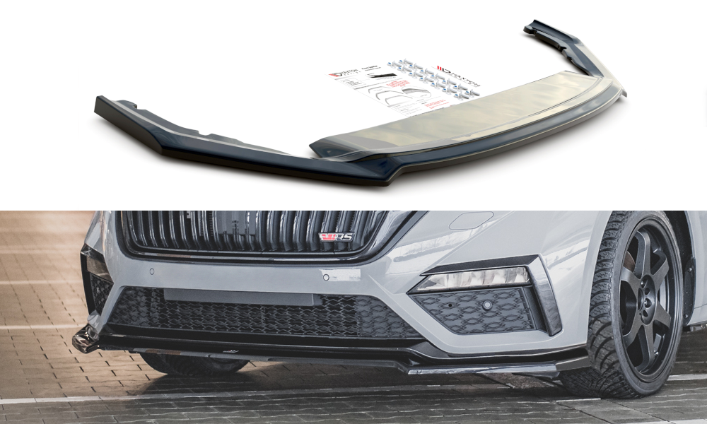 Lip Anteriore V.4 Skoda Octavia RS Mk4