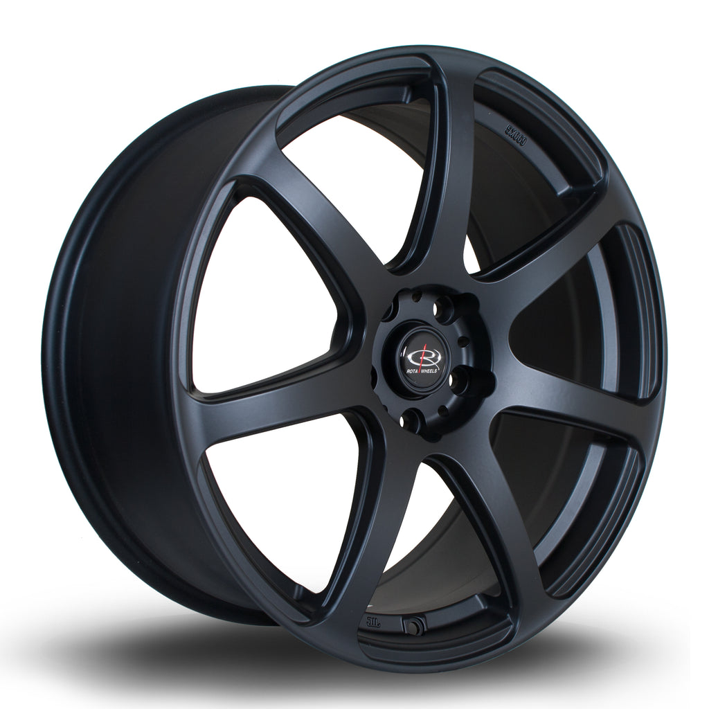 Cerchio in Lega Rota Pro R 19x8.5 5x120 ET45 Flat Black