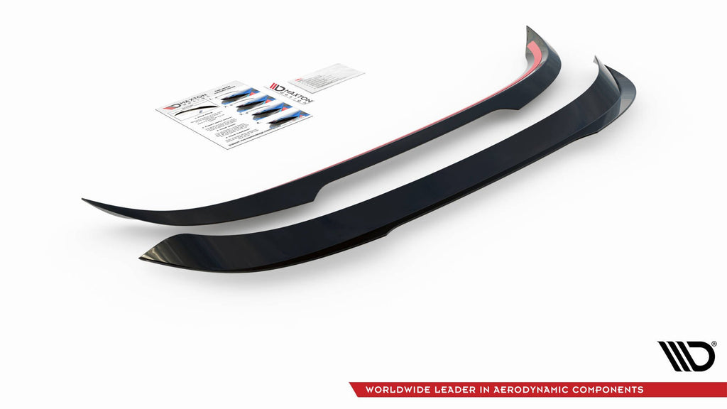 Estensione spoiler posteriore V.1 Volkswagen Golf 8 R-Performance / GTI Clubsport