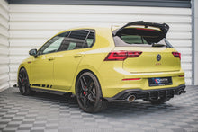 Carica l&#39;immagine nel visualizzatore di Gallery, Splitter Laterali Posteriori Racing Durability + Flap Volkswagen Golf 8 GTI Clubsport