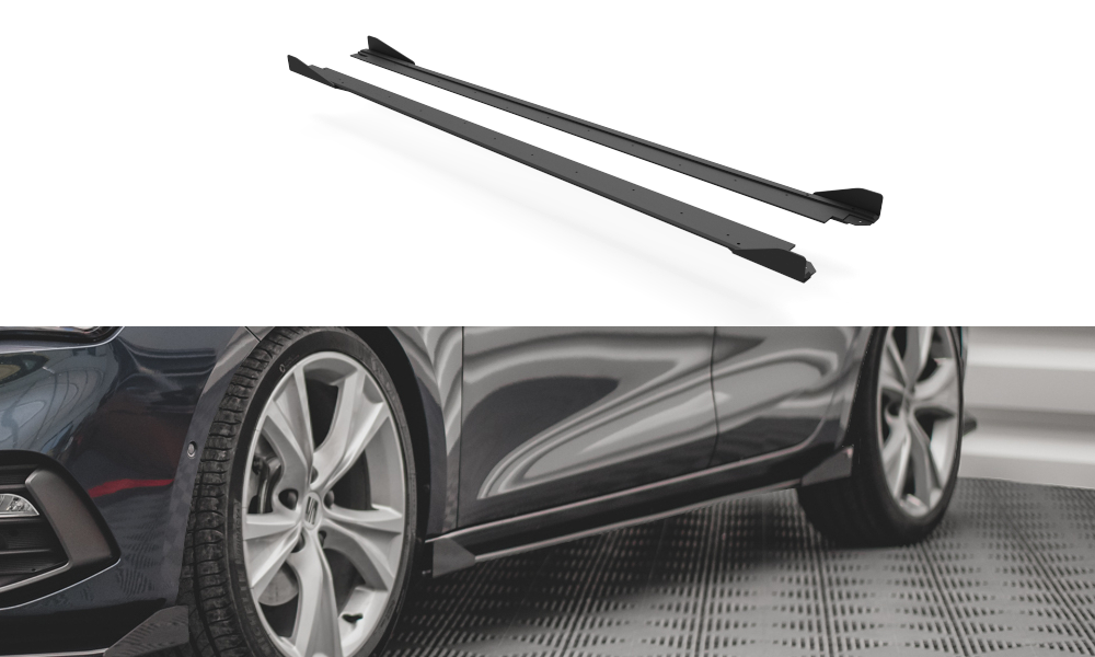 Street Pro Diffusori Sotto Minigonne + Flap Seat Leon FR Mk4