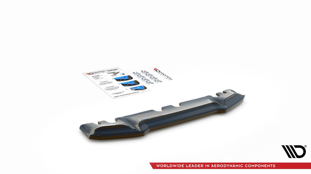 Splitter posteriore centrale per BMW M8  Gran Coupe F93