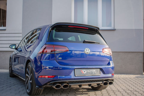 Estensione spoiler posteriore V.1 Volkswagen Golf 7 / 7 Facelift R / R-Line / GTI