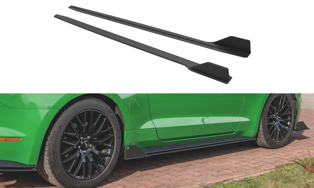 Street Pro Diffusori Sotto Minigonne V.2 Ford Mustang GT Mk6 Facelift