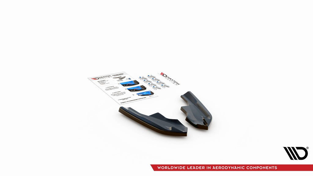 Splitter Laterali Posteriori V.4 for Volkswagen Golf R Mk8